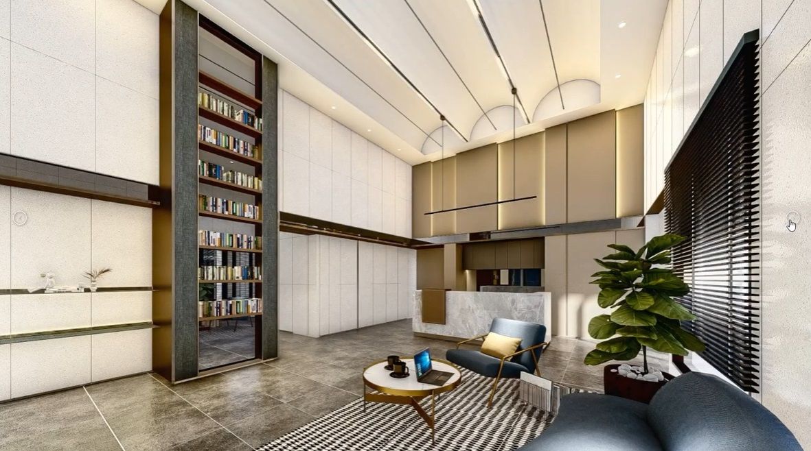 建案名稱：昕和序—立炘數位亮點：樣品屋 4K 模擬畫面